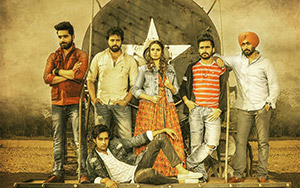 The lead cast and characters of Punjabi film, Mitti Virasat Babbaran Di